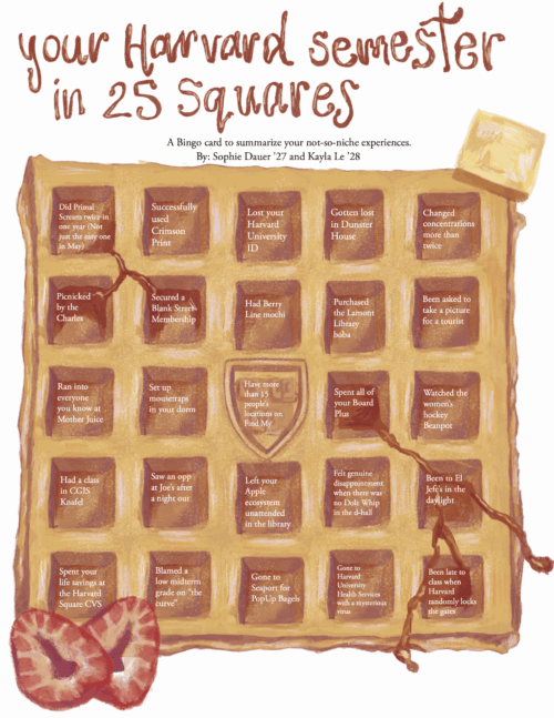 Harvard Bingo