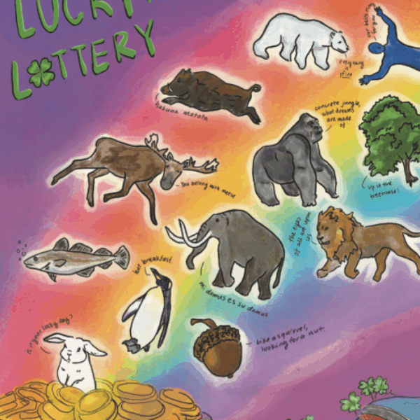 Poster – Lucky Lottery, March 2025