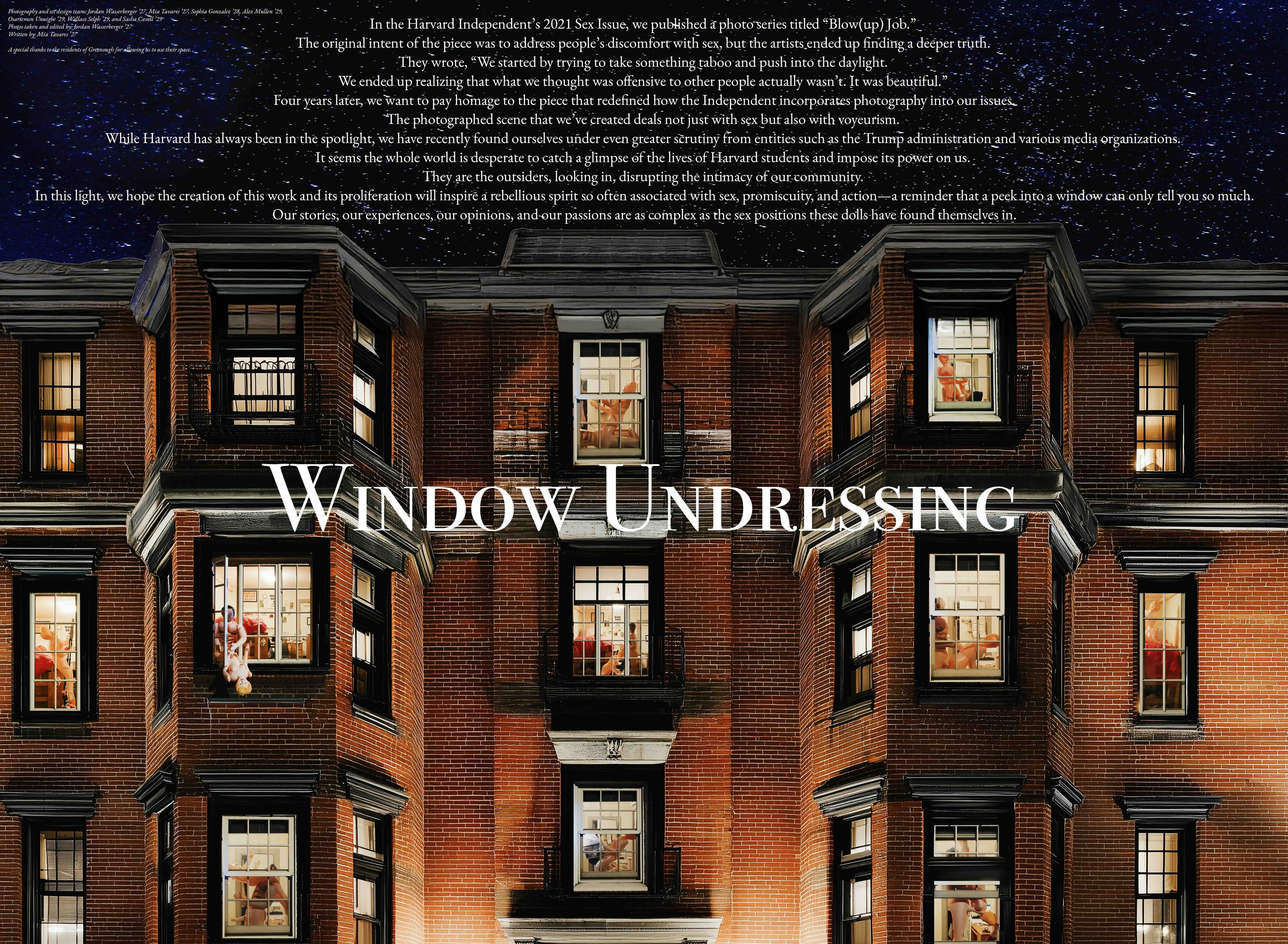 Window (Un)Dressing