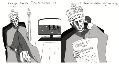 “We asked two Brits to draw what they thought ‘Head of the Charles’ meant”