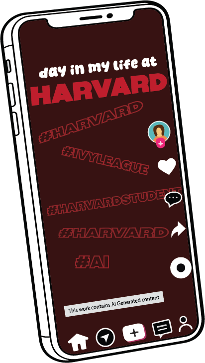 Harvard is a Hashtag